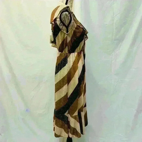 Lumina shimmering off the shoulder midi dress for women size 6 - Picture 5 of 13